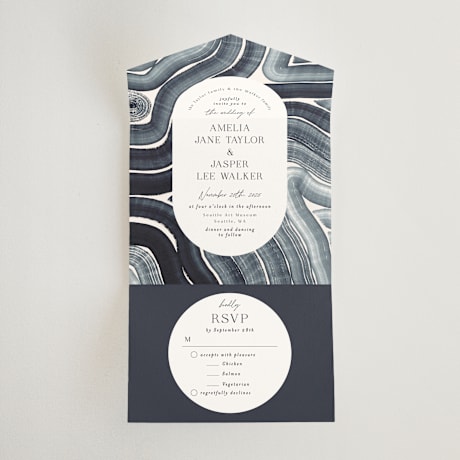 All-in-One Wedding Invitations
