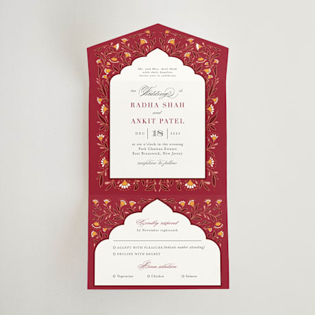 All-in-One Wedding Invitations