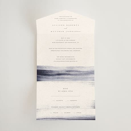 All-in-One Wedding Invitations