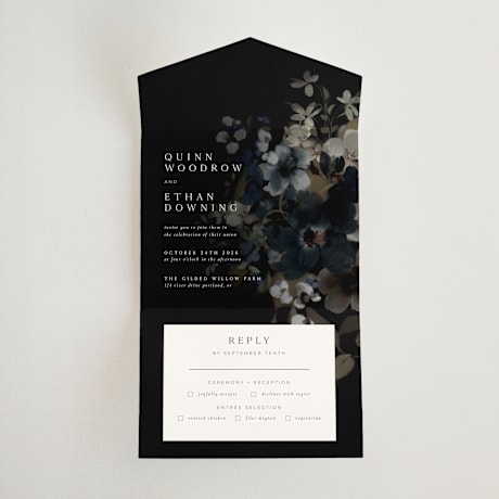 All-in-One Wedding Invitations