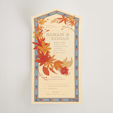 All-in-One Wedding Invitations