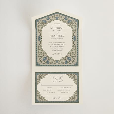 All-in-One Wedding Invitations