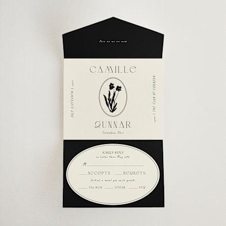 All-in-One Wedding Invitations