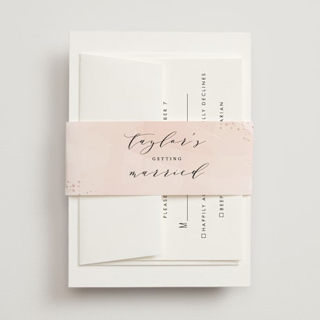Bridal Shower Belly Bands