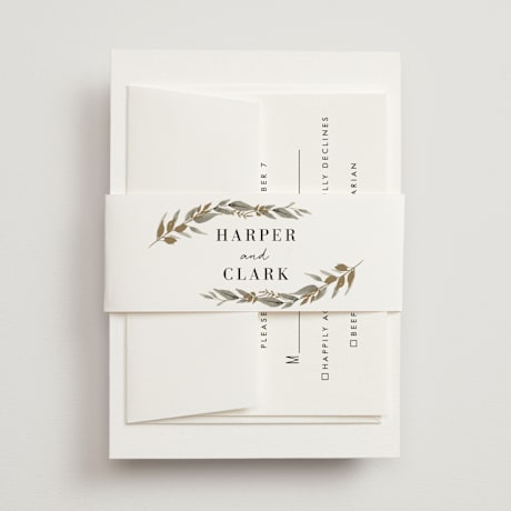 Bridal Shower Belly Bands