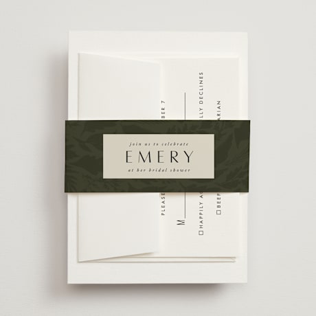 Bridal Shower Belly Bands