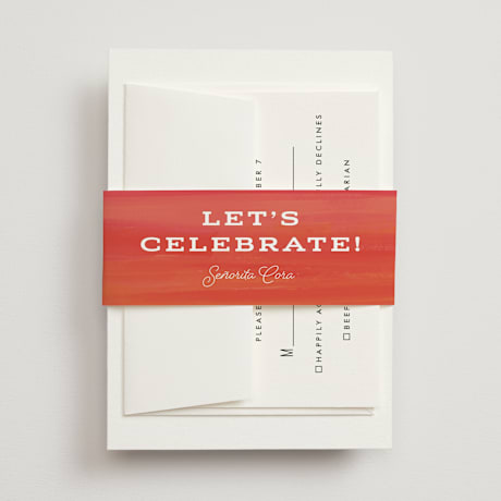 Bridal Shower Belly Bands