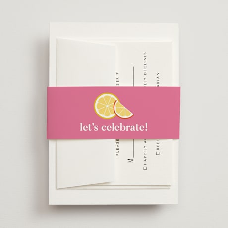 Bridal Shower Belly Bands