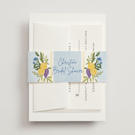 Bridal Shower Belly Bands