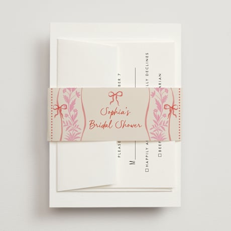 Bridal Shower Belly Bands