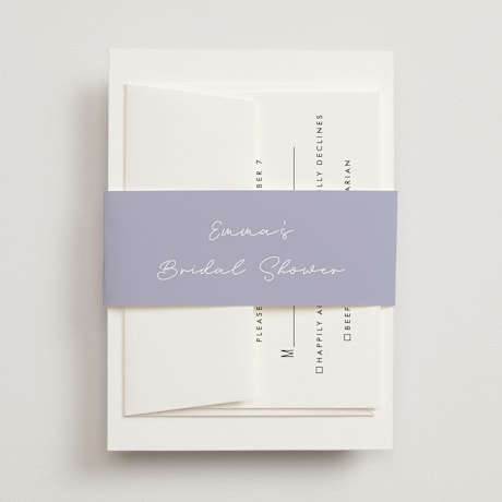 Bridal Shower Belly Bands