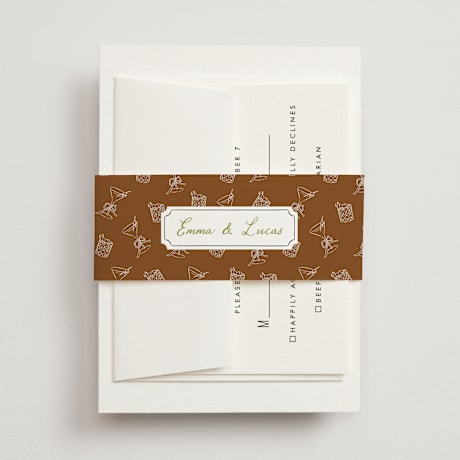 Bridal Shower Belly Bands