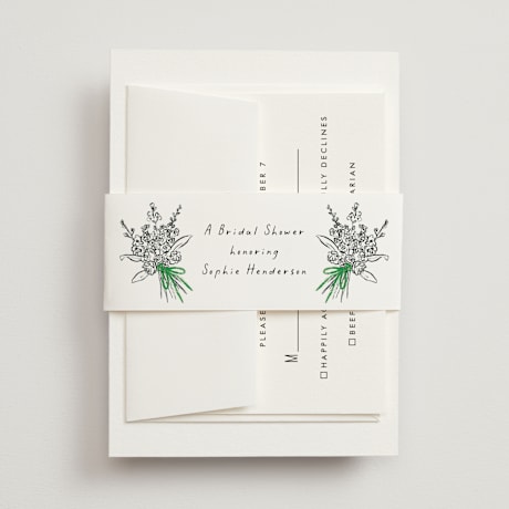 Bridal Shower Belly Bands