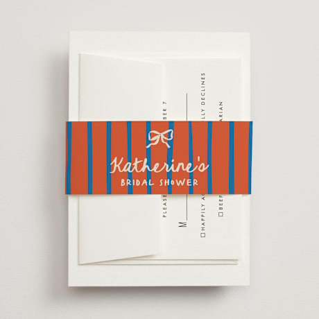 Bridal Shower Belly Bands