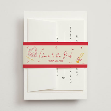 Bridal Shower Belly Bands