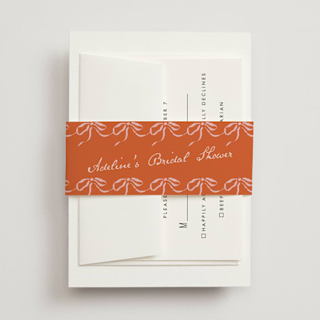 Bridal Shower Belly Bands