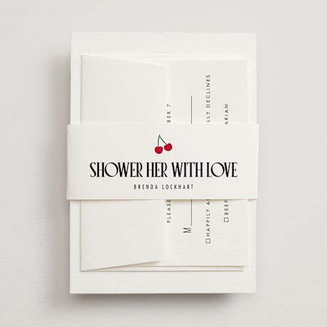 Bridal Shower Belly Bands