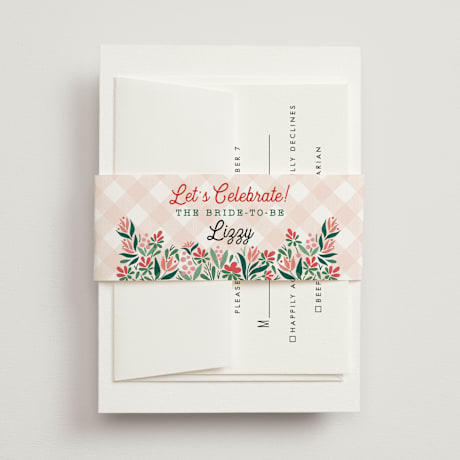 Bridal Shower Belly Bands