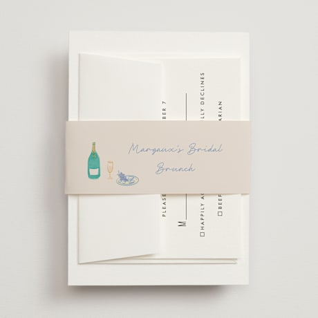 Bridal Shower Belly Bands