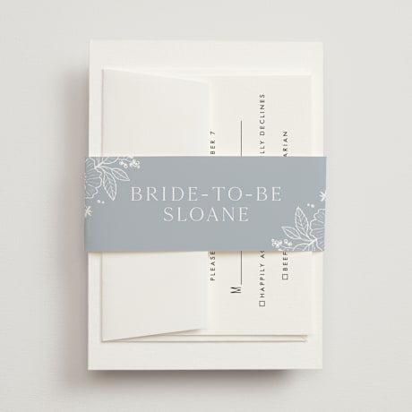 Bridal Shower Belly Bands