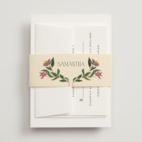 Bridal Shower Belly Bands