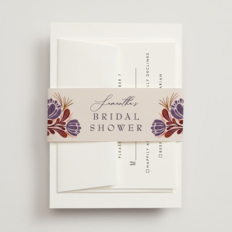 Bridal Shower Belly Bands