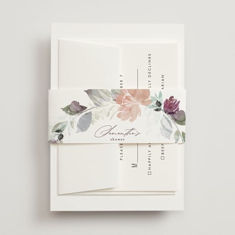 Bridal Shower Belly Bands