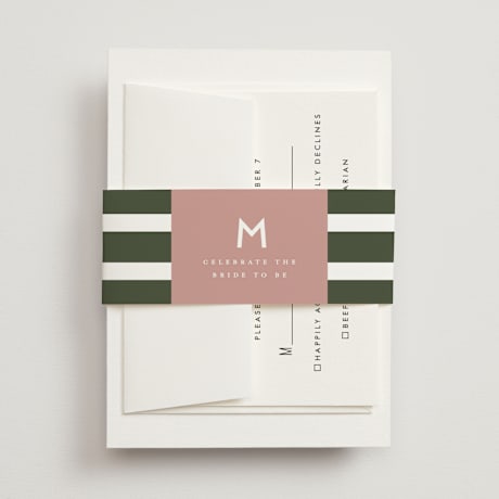 Bridal Shower Belly Bands