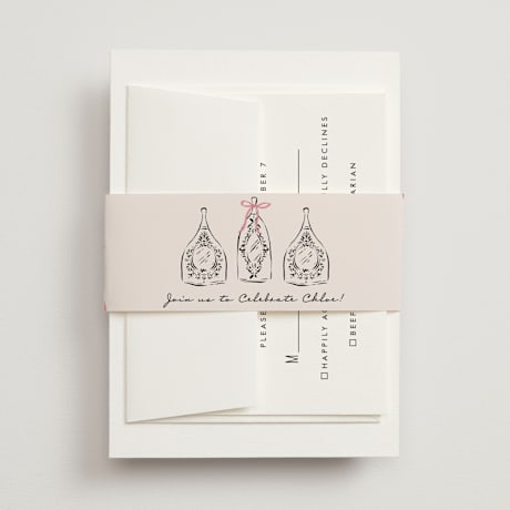 Bridal Shower Belly Bands