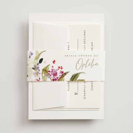 Bridal Shower Belly Bands