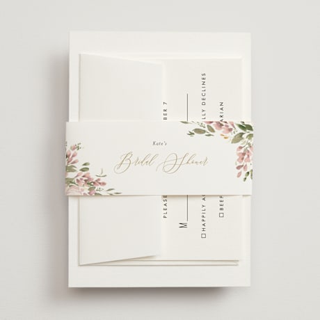 Bridal Shower Belly Bands