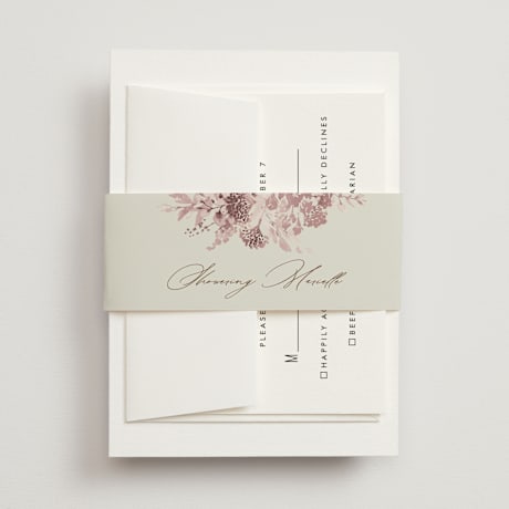 Bridal Shower Belly Bands