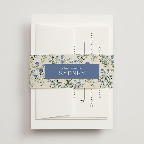 Bridal Shower Belly Bands