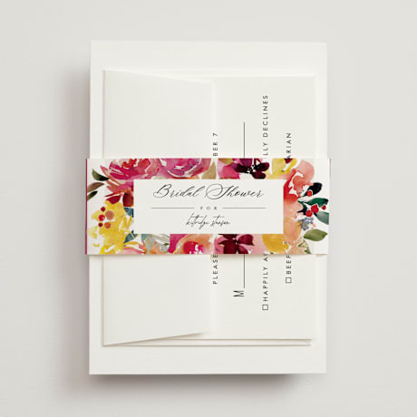 Bridal Shower Belly Bands