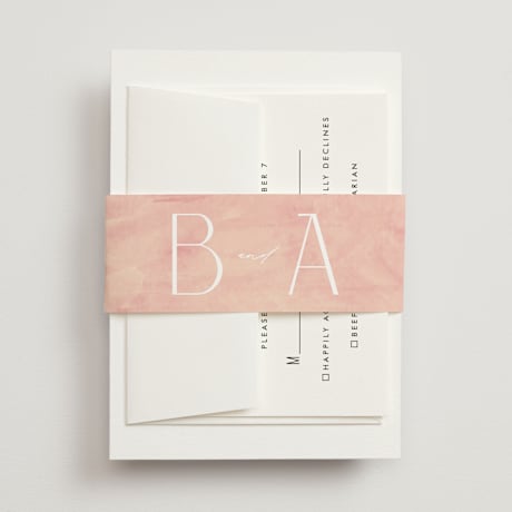 Bridal Shower Belly Bands