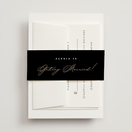 Bridal Shower Belly Bands