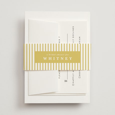 Bridal Shower Belly Bands