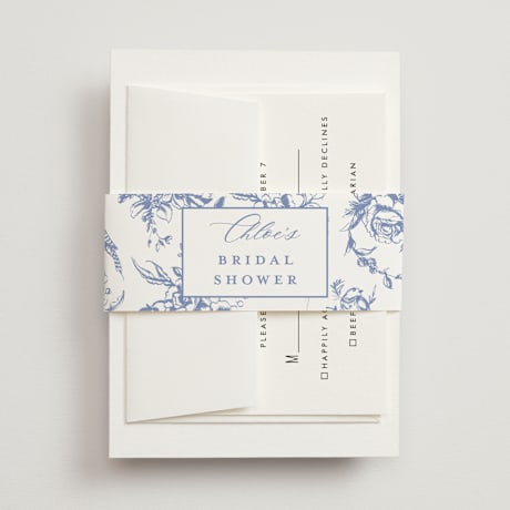 Bridal Shower Belly Bands