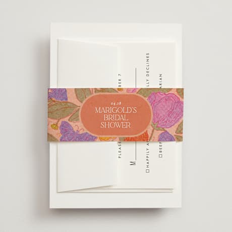 Bridal Shower Belly Bands