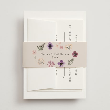 Bridal Shower Belly Bands