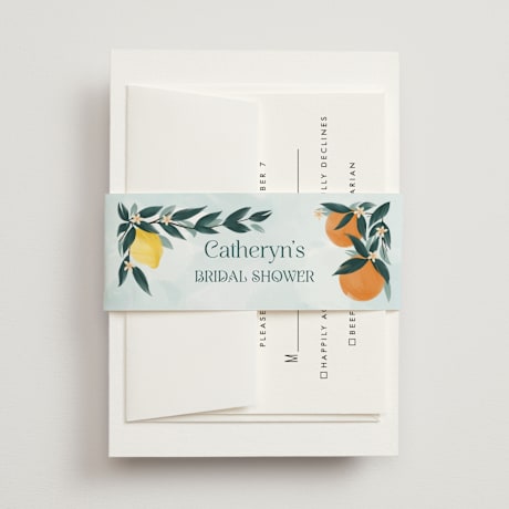 Bridal Shower Belly Bands