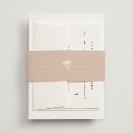 Bridal Shower Belly Bands