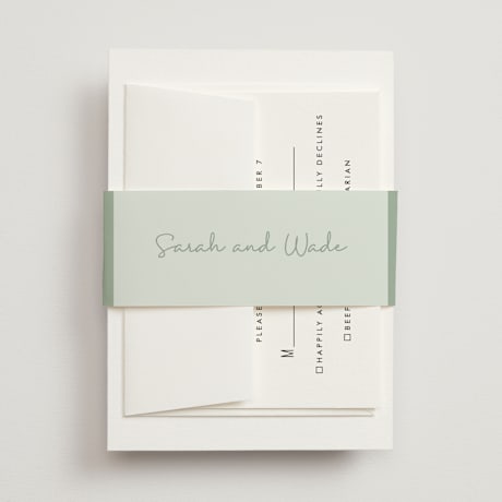 Bridal Shower Belly Bands