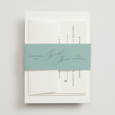 Bridal Shower Belly Bands