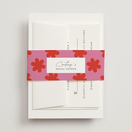 Bridal Shower Belly Bands