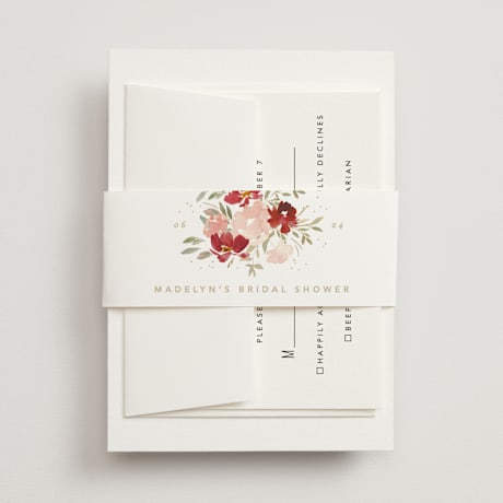 Bridal Shower Belly Bands