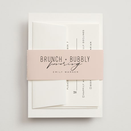 Bridal Shower Belly Bands