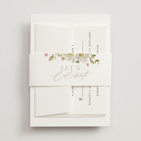 Bridal Shower Belly Bands