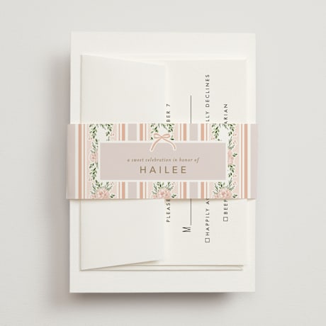 Bridal Shower Belly Bands