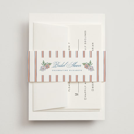 Bridal Shower Belly Bands